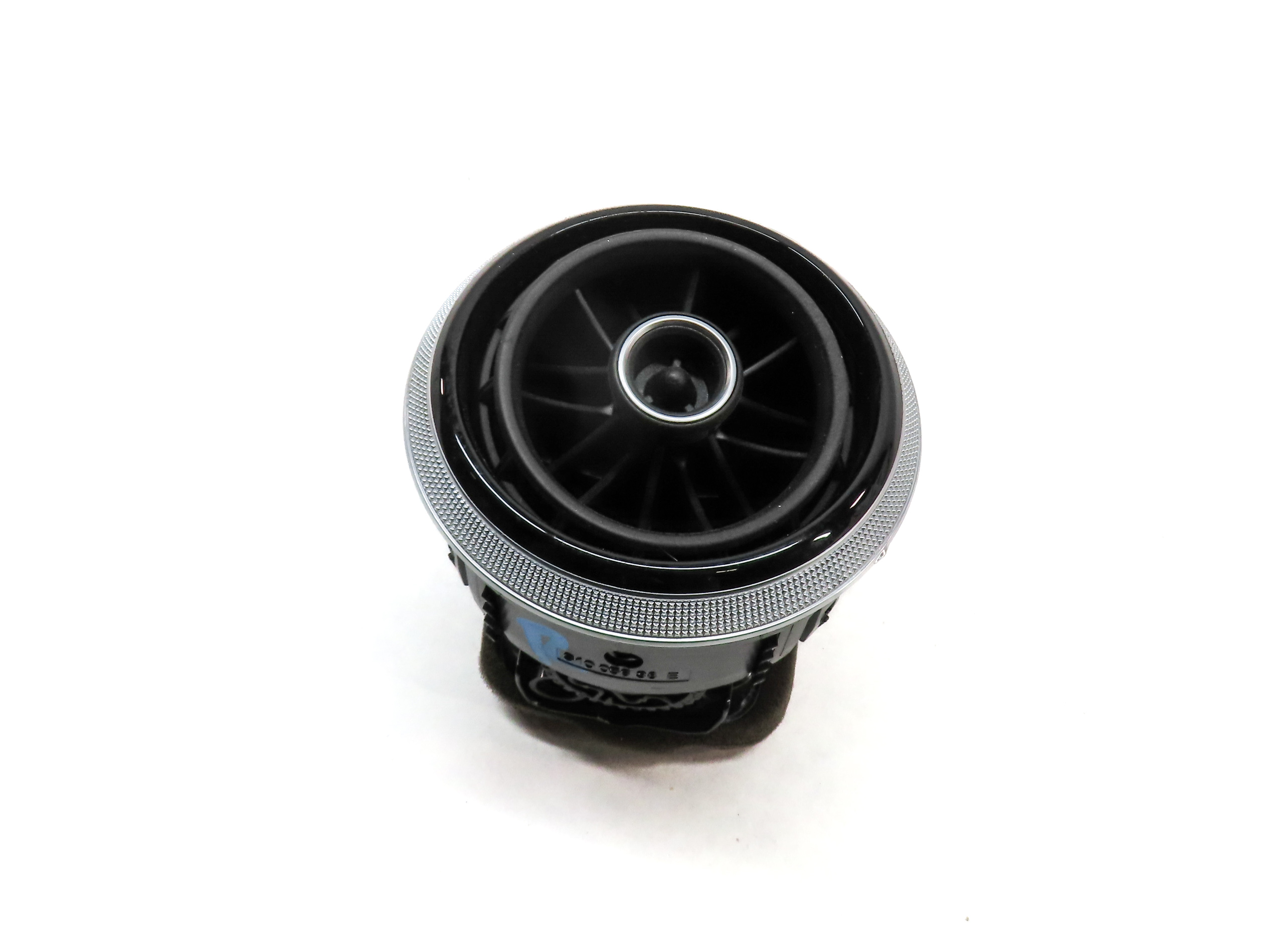 16 AUDI A3 E-TRON (8V) FRONT RIGHT PASSENGER DASH HEAT AIR AC HVAC VENT (BLACK) — exact item pictured